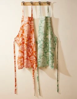 Tablier De Cuisine Forme Bavette Imprimé Végétal -Maison Douceur Promos Magasin 500737 C02 zoomx vue6