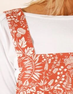 Tablier De Cuisine Japonais Coton Motif Floral - Collection Upcycling 7 Tablier De Cuisine Japonais Coton Motif Floral - Collection Upcycling -Maison Douceur Promos Magasin 500738 C02 zoomx vue4