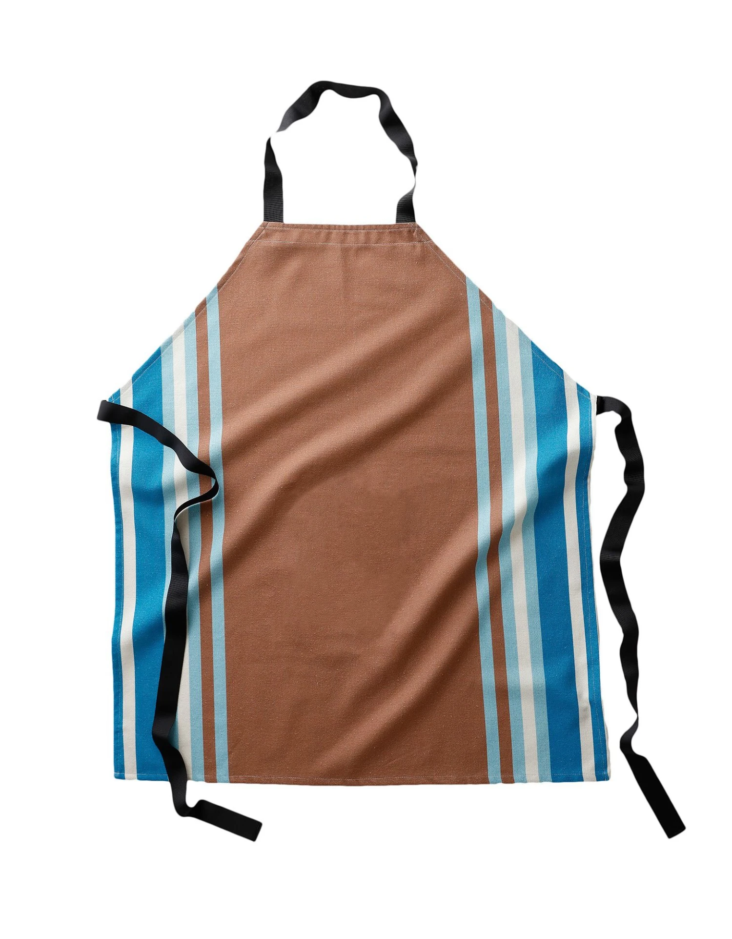Tablier Fabriqué En France, Motif Rayé Havane - Coton Biologique(1) 6 Tablier Fabriqué En France, Motif Rayé Havane - Coton Biologique(1) – Image 6