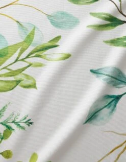 Tablier Fabriqué En France, Motif Végétal Aquarelle - Coton Biologique(1) -Maison Douceur Promos Magasin 500783 C01 zoom detailRFP